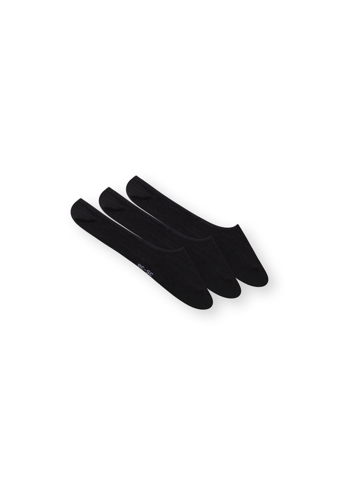 3 Pack No Show Socks (GOTS)