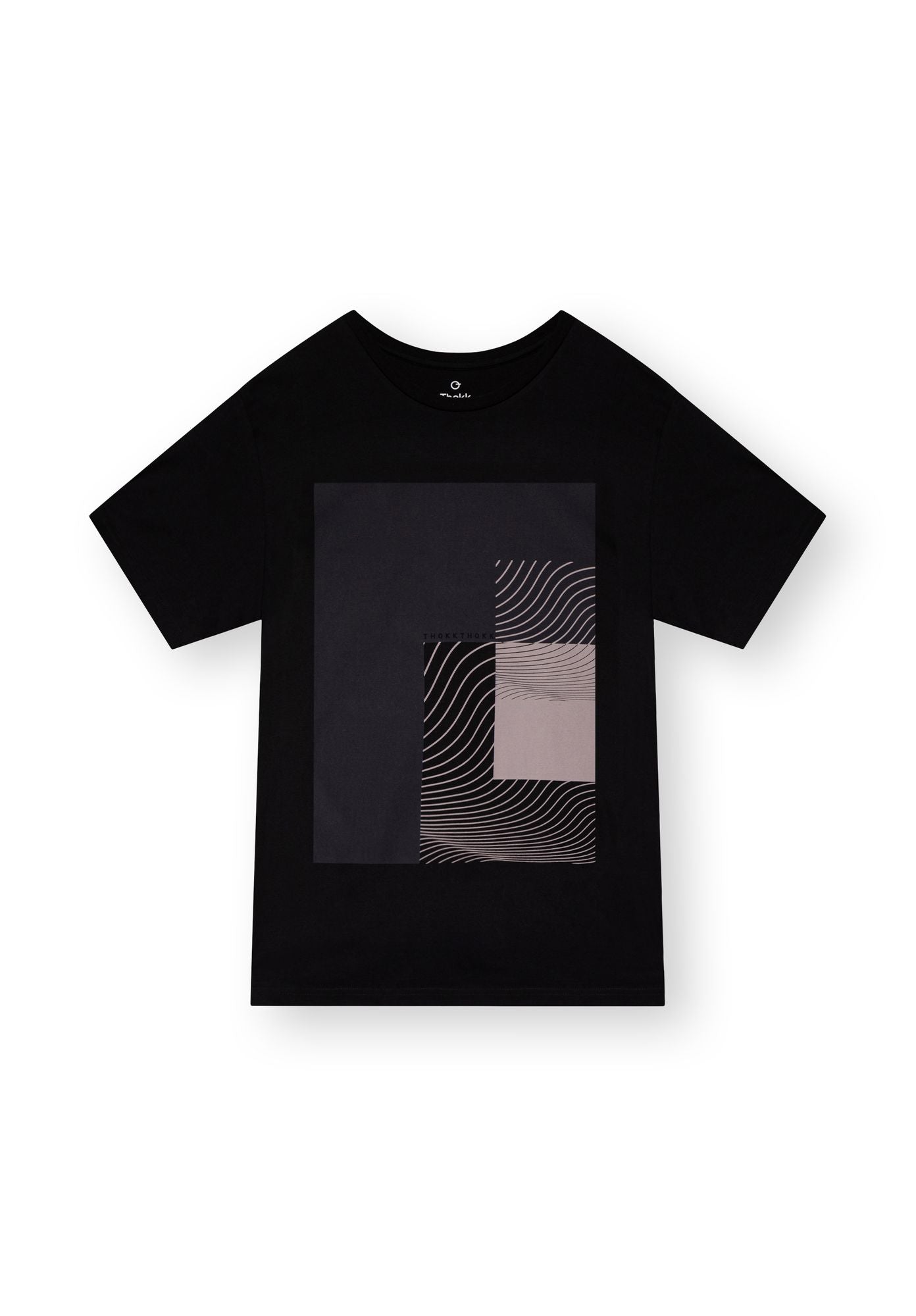 TT02 T-Shirt Cubes black (GOTS, vegan)