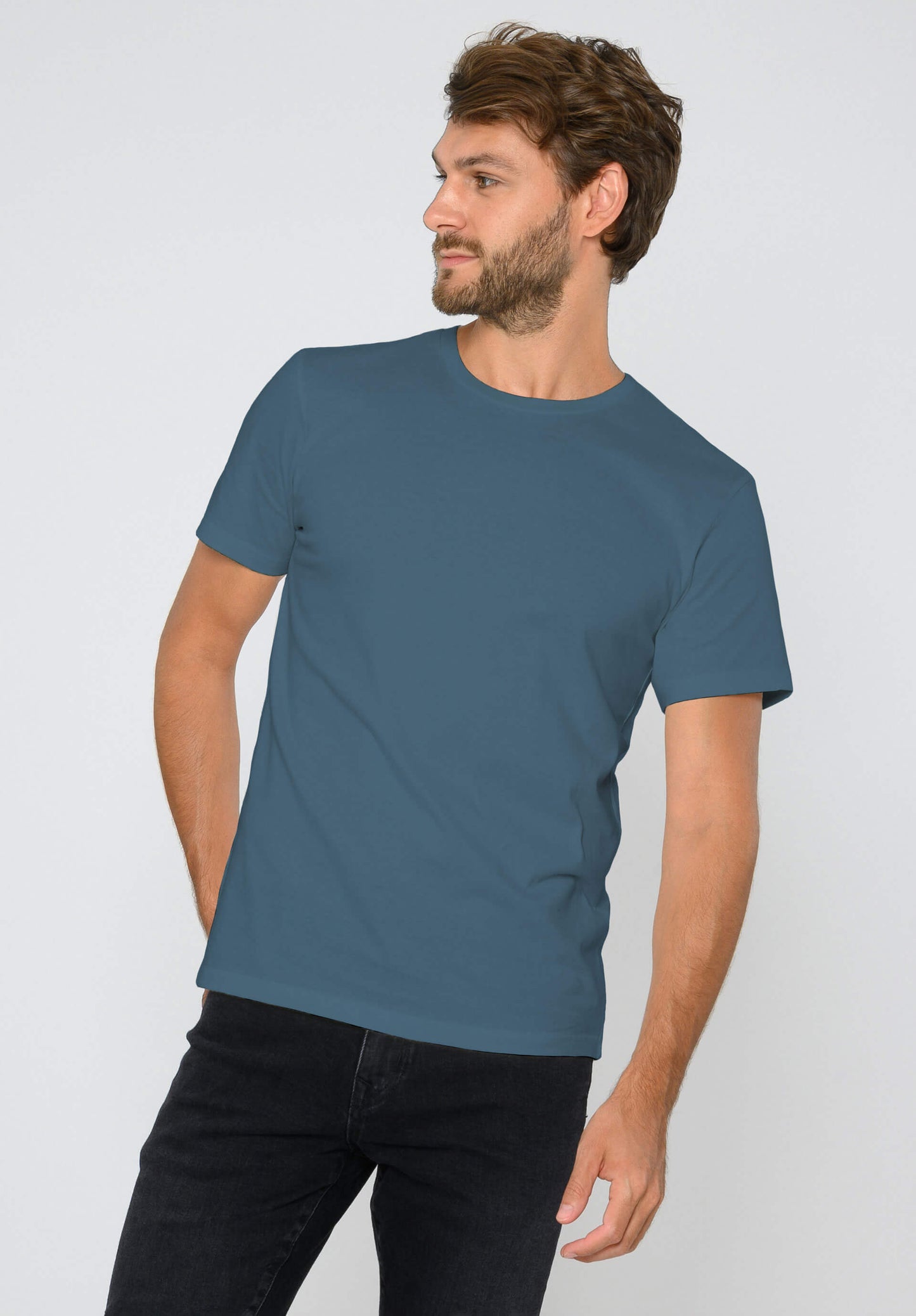 TT02 T-Shirt sea blue (GOTS, vegan)