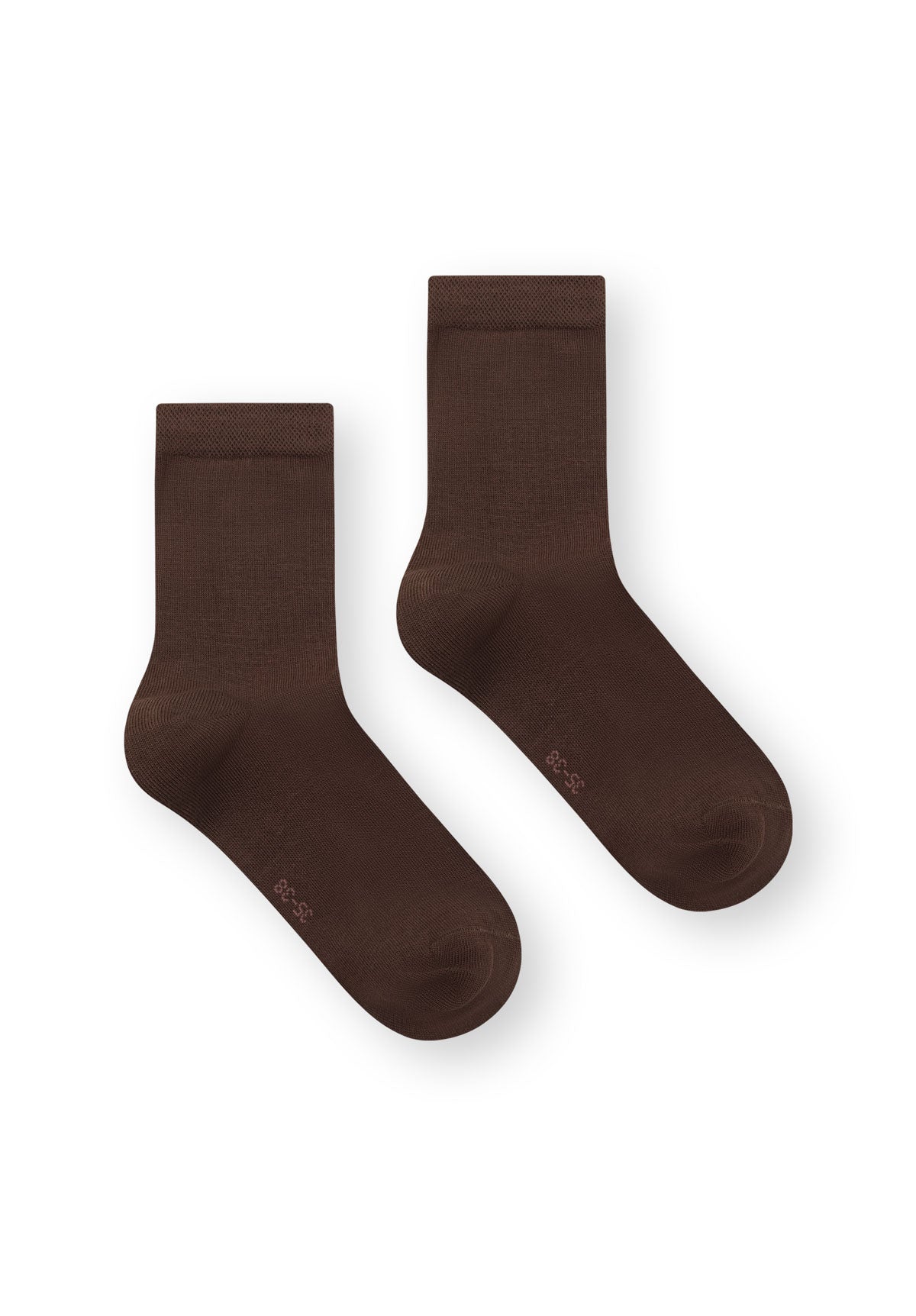 3er-Pack Mid Socks Socken Braun (GOTS, Fairtrade, Vegan)