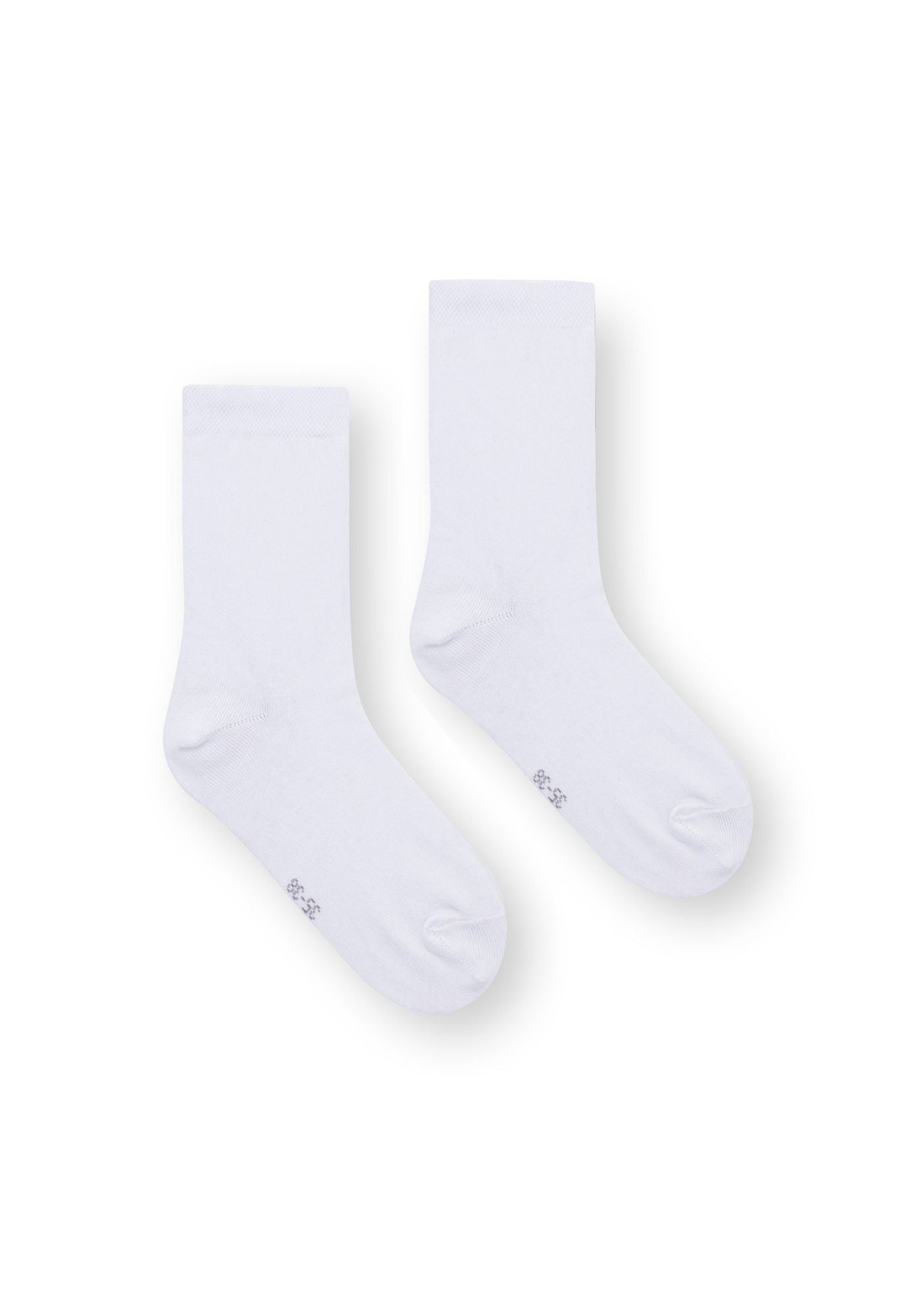 3 Pack High Socks White (GOTS)
