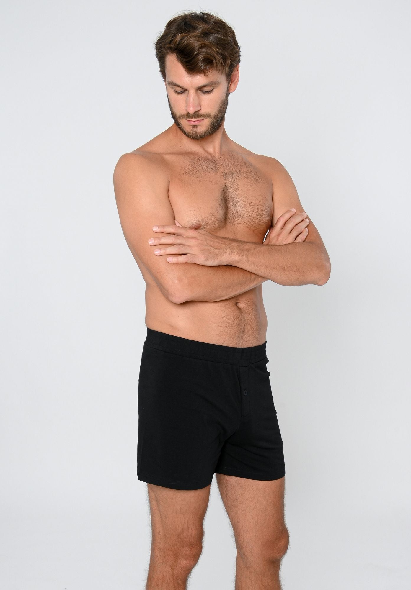 3 Pack TT31 Boxershorts Black (GOTS)