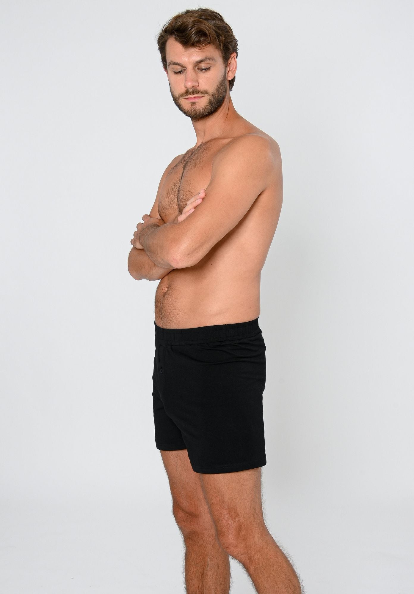 3 Pack TT31 Boxershorts Black (GOTS)