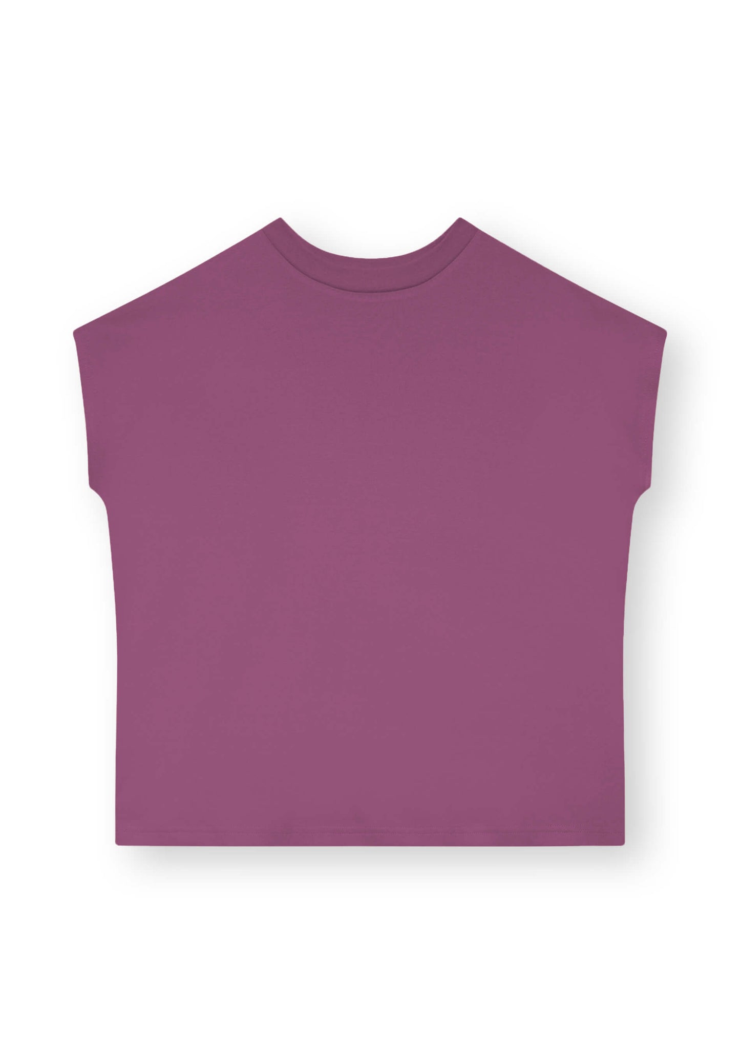 TT75 Boxy T-Shirt Plum (GOTS)