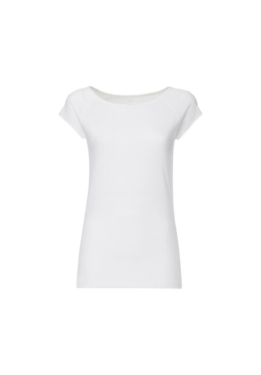 BTD04 Cap Sleeve 2.0 White (GOTS)