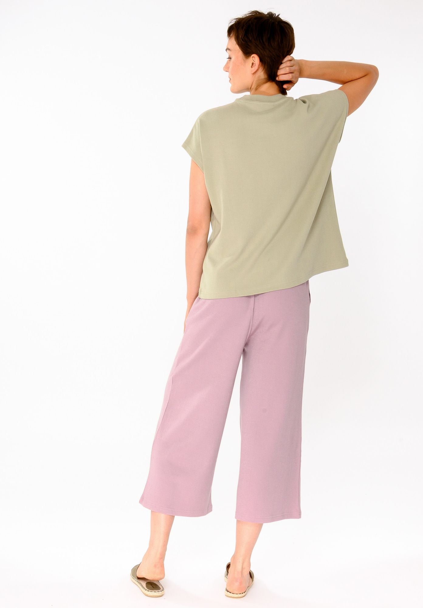 TT75 Boxy T-Shirt desert sage (GOTS, vegan)