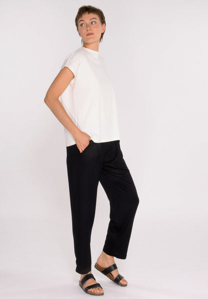 TT75 Boxy T-Shirt Structured off white (GOTS, vegan)