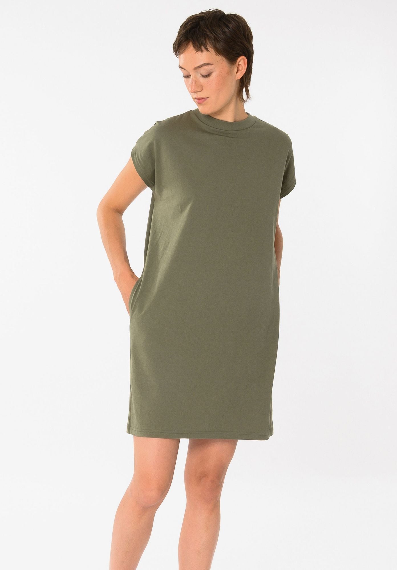 TT76 Boxy Shirt Dress (GOTS)