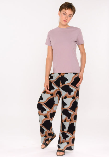 TT85 T-Shirt dark mauve (GOTS, vegan)