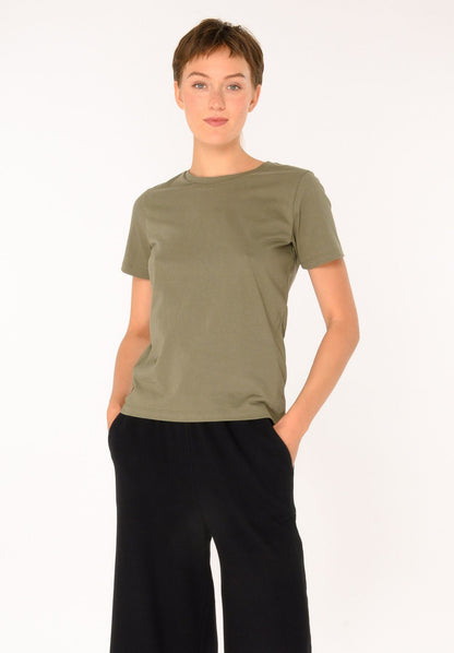 TT85 T-Shirt deep lichen green (GOTS, vegan)