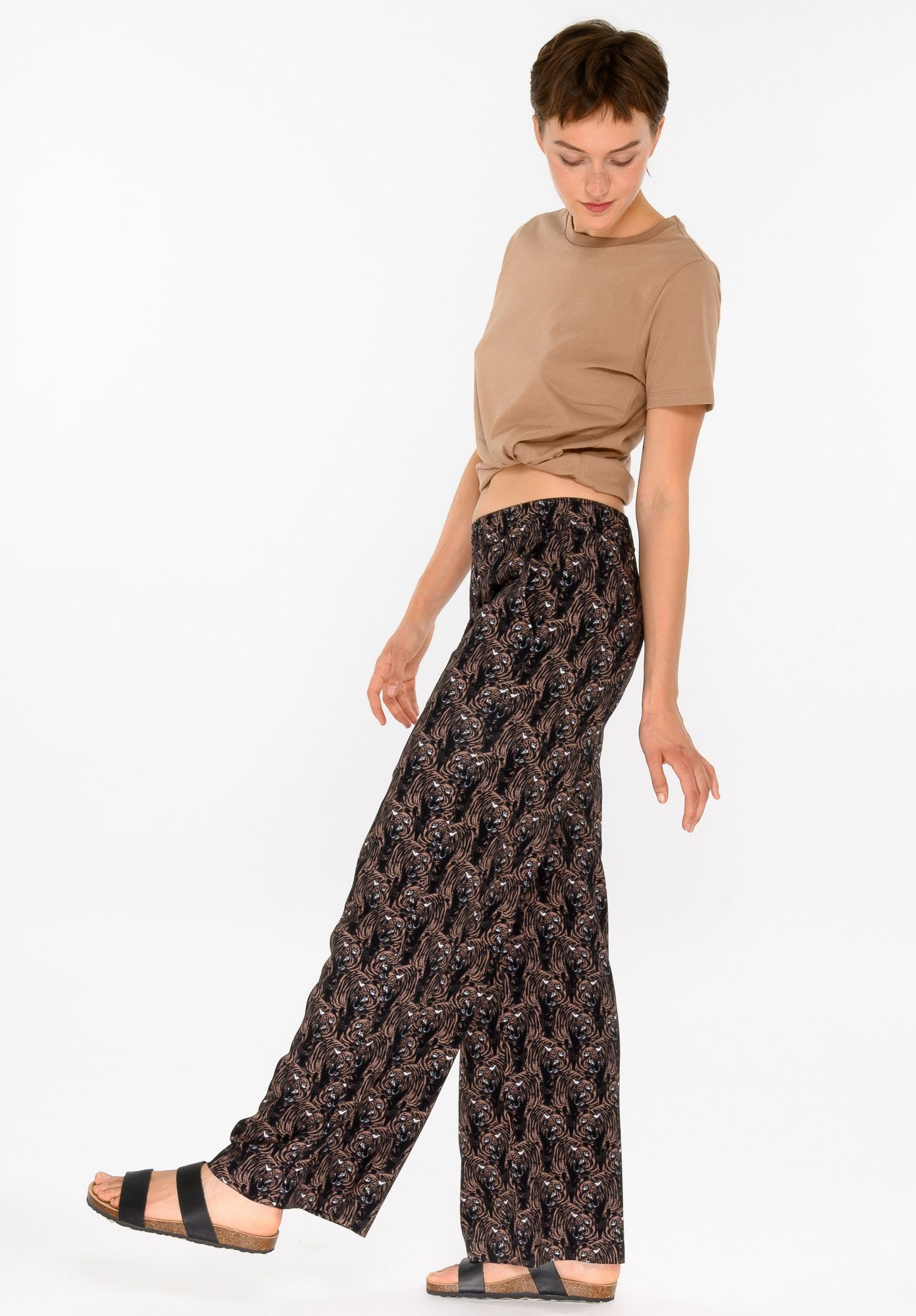 TT94 Long Wideleg Pants ECOVERO