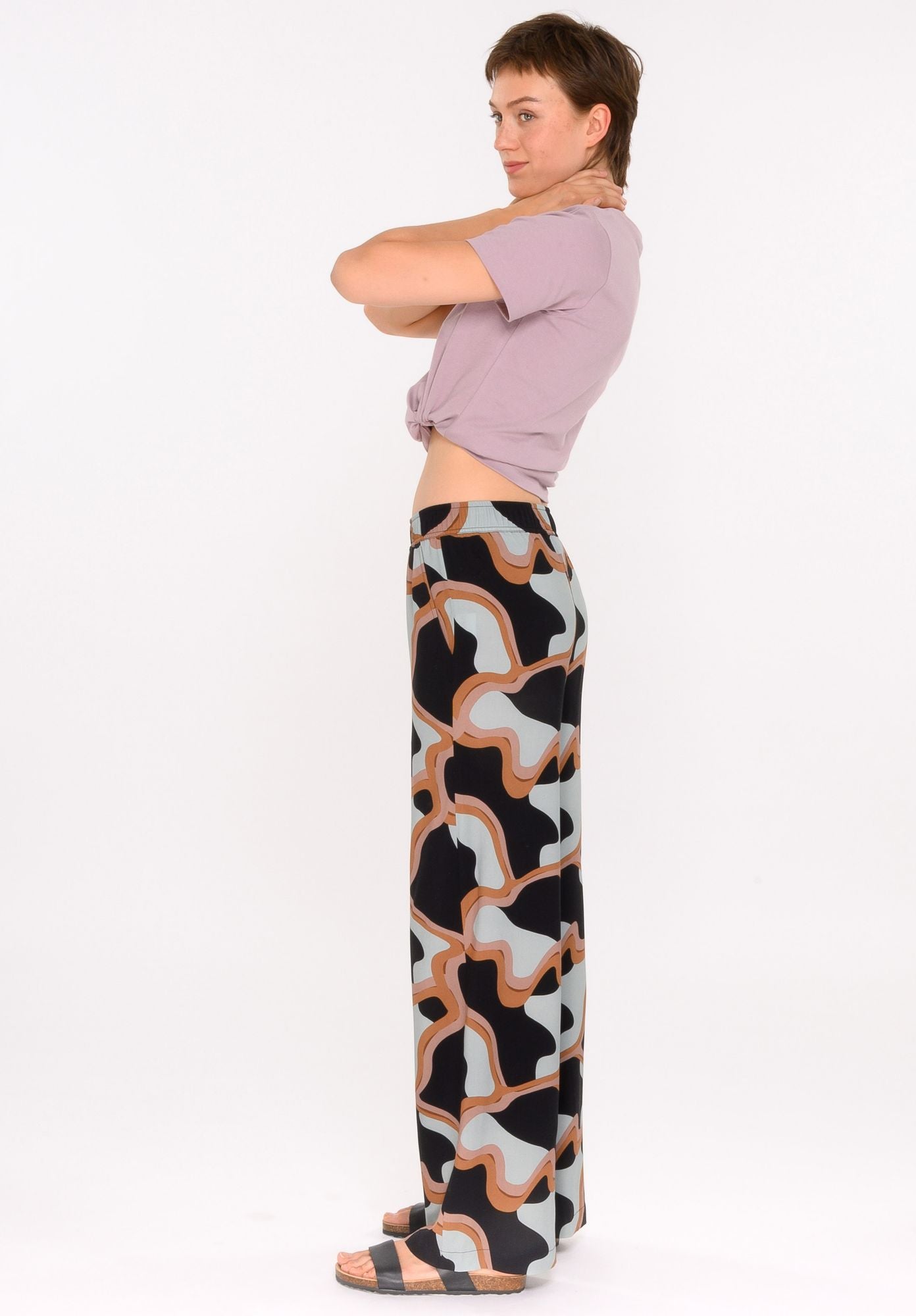 TT94 Long Wideleg Pants ECOVERO