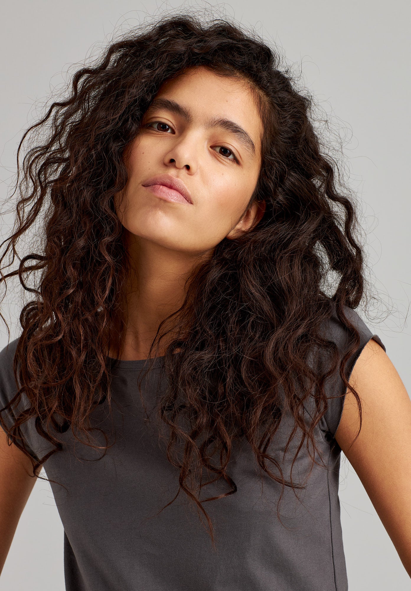 TT01 Cap Sleeve T-Shirt castlerock (GOTS)