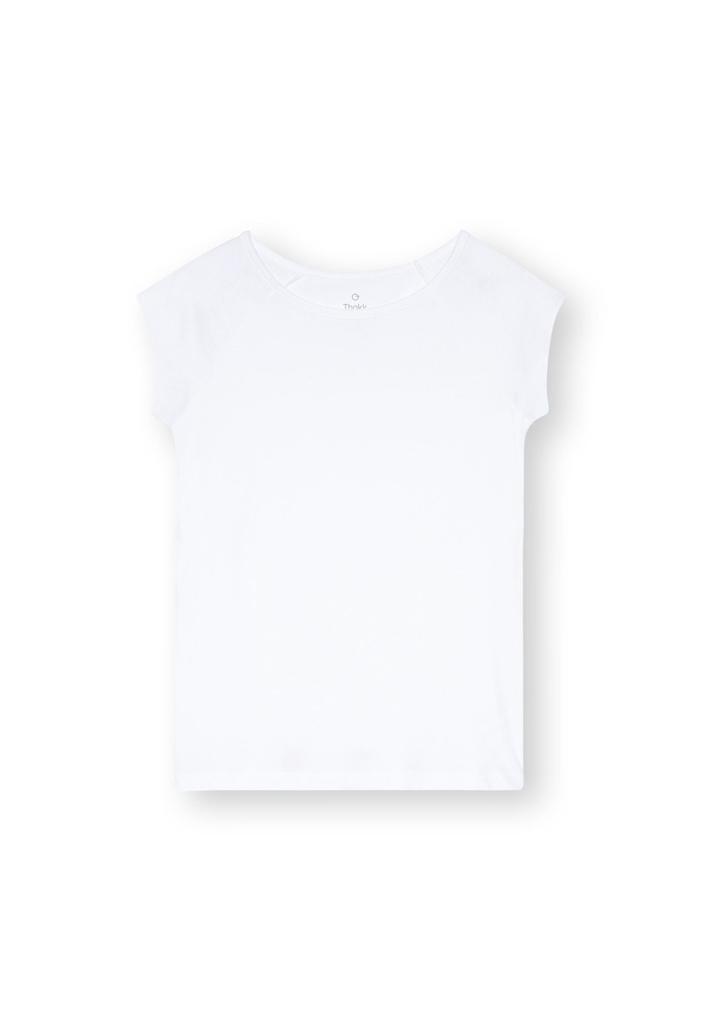 TT01 Cap Sleeve T-Shirt white (GOTS, vegan)
