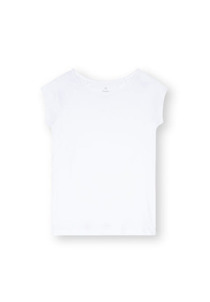 TT01 Cap Sleeve T-Shirt white (GOTS, vegan)