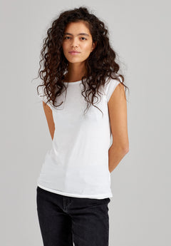 TT04 Cap Sleeve T-Shirt white
