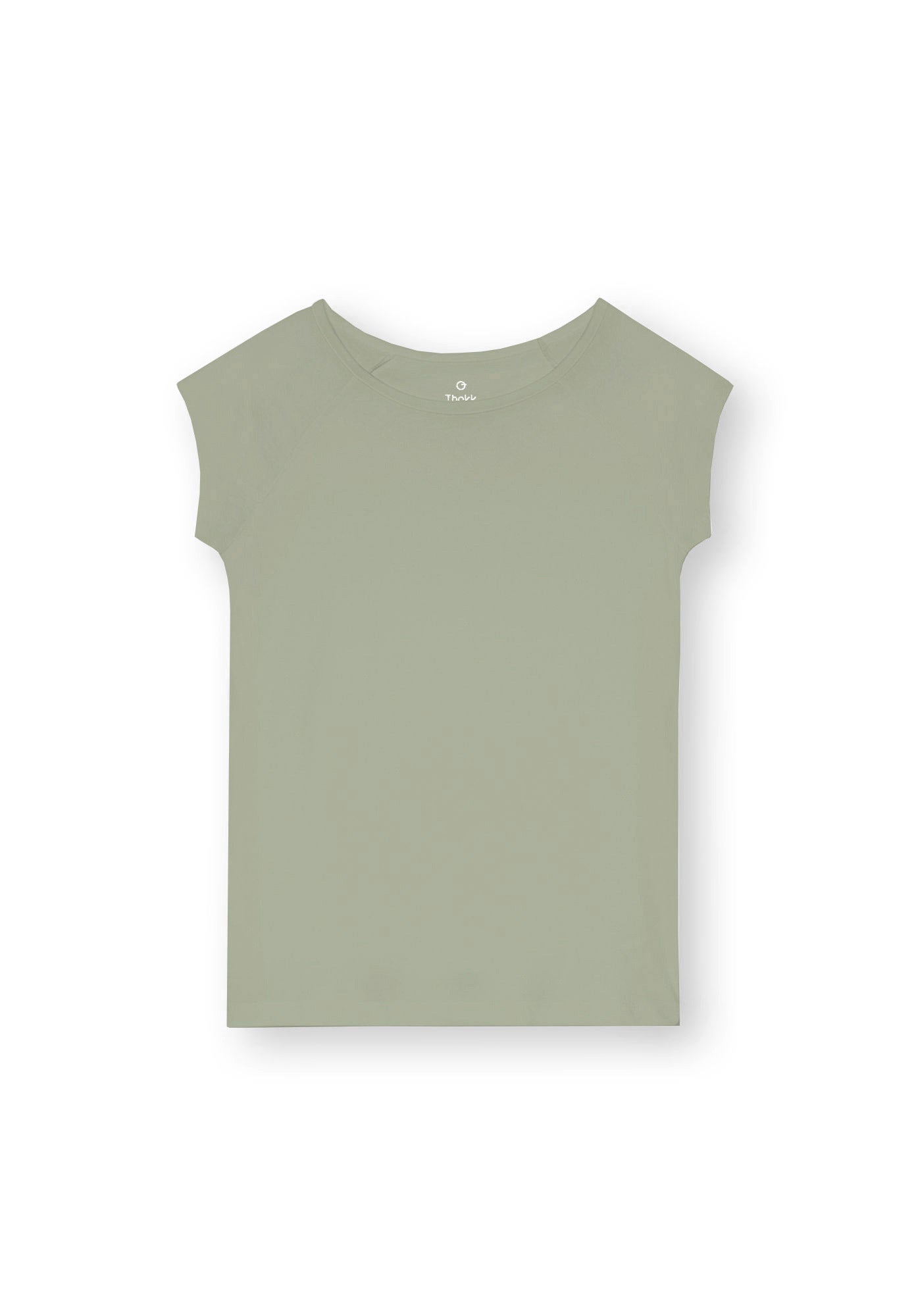 TT01 Cap Sleeve T-Shirt desert sage (GOTS, vegan)