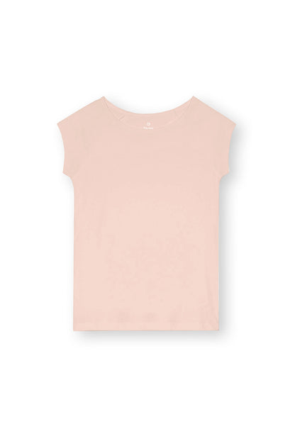 TT01 Cap Sleeve T-Shirt peach dust (GOTS, vegan)