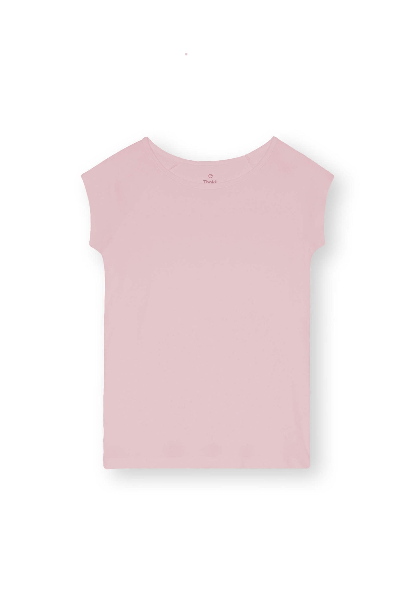 TT01 Cap Sleeve T-Shirt rose (GOTS, vegan)