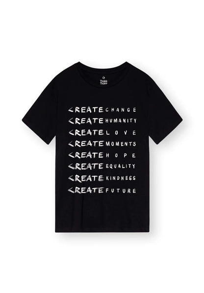 TT02 T-Shirt Create black (GOTS, vegan)