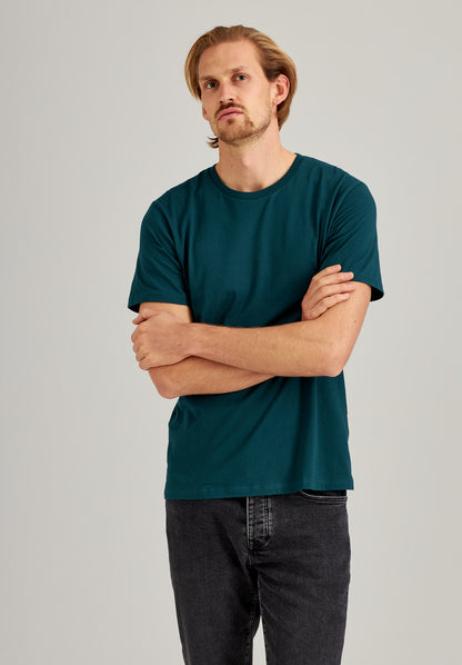 TT02 T-Shirt deep teal (GOTS, vegan)