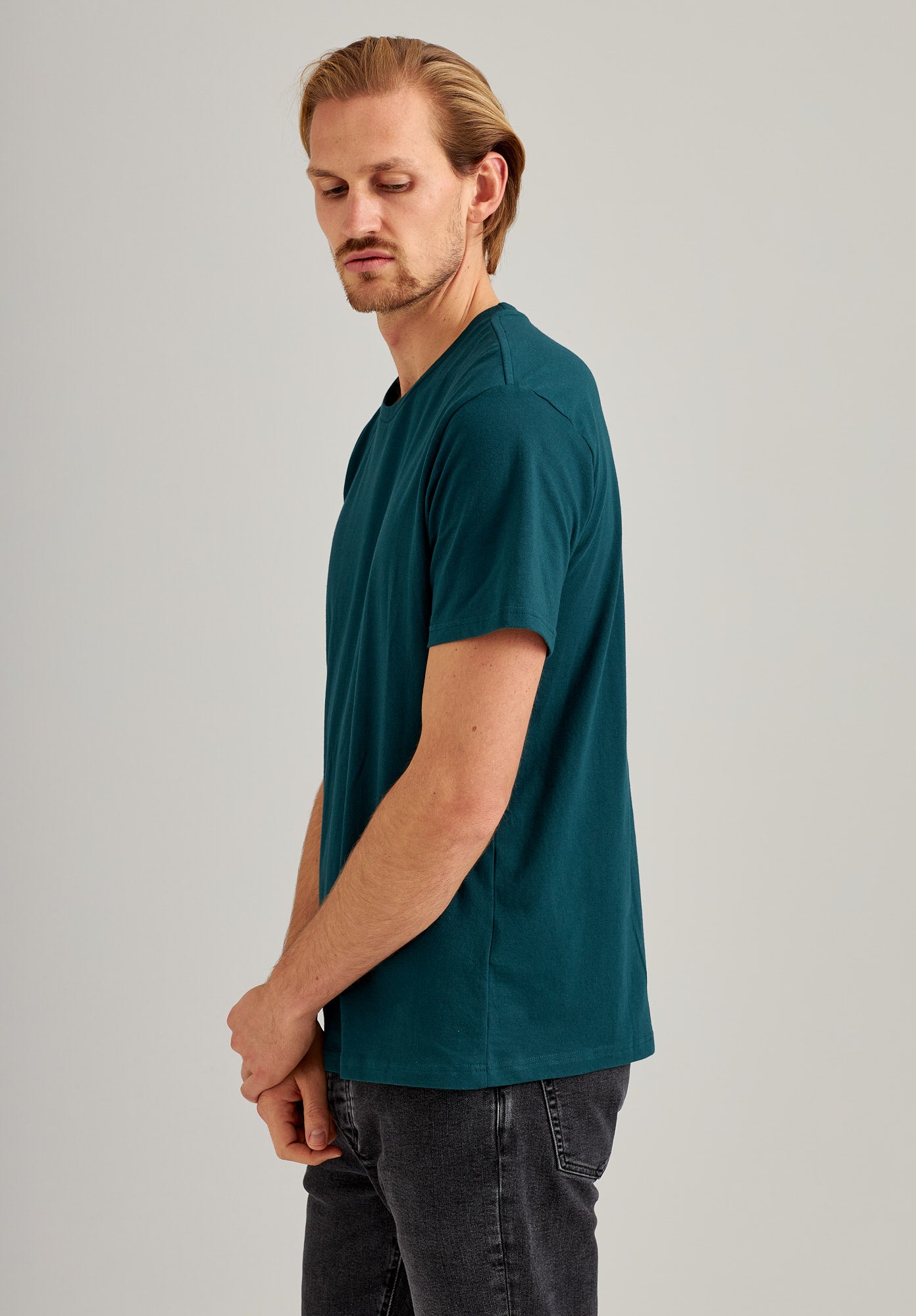 TT02 T-Shirt deep teal (GOTS, vegan)