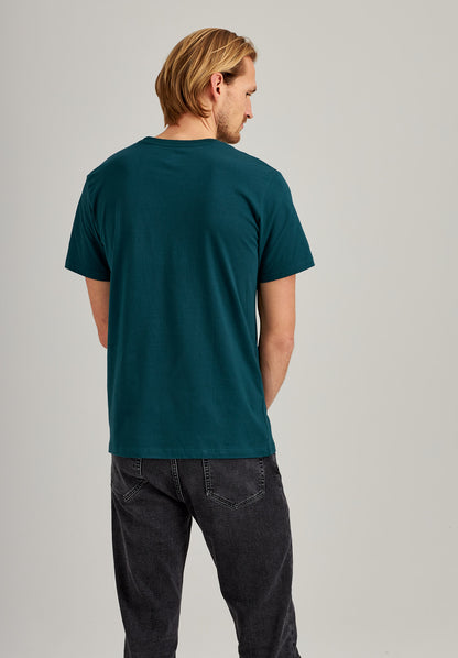 TT02 T-Shirt deep teal (GOTS, vegan)