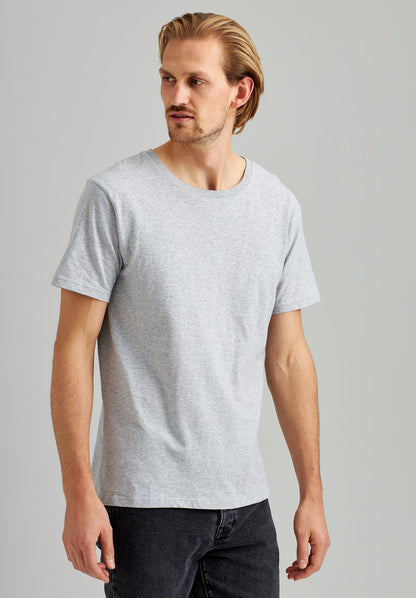 TT02 T-Shirt grey melange (GOTS, vegan)