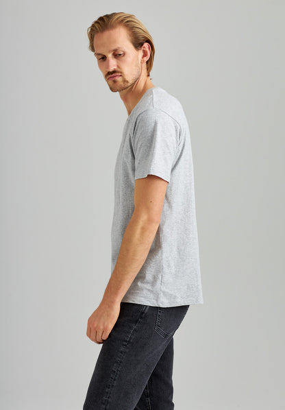 TT02 T-Shirt grey melange (GOTS, vegan)