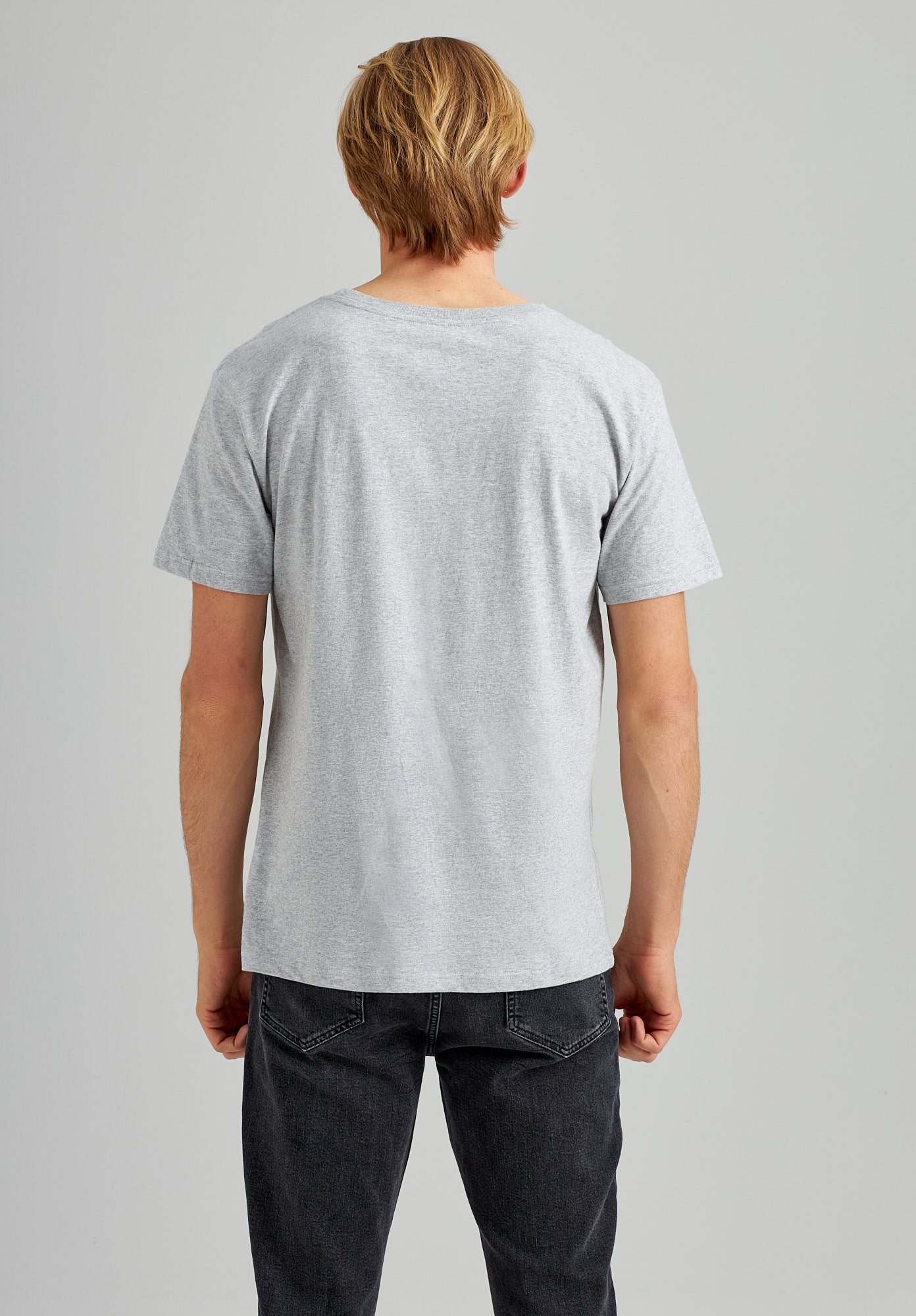TT02 T-Shirt grey melange (GOTS, vegan)