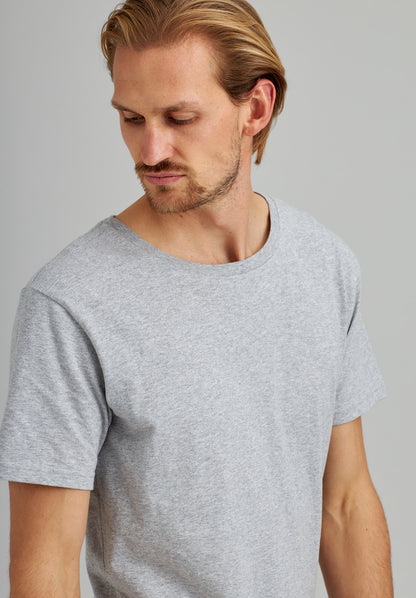 TT02 T-Shirt grey melange (GOTS, vegan)