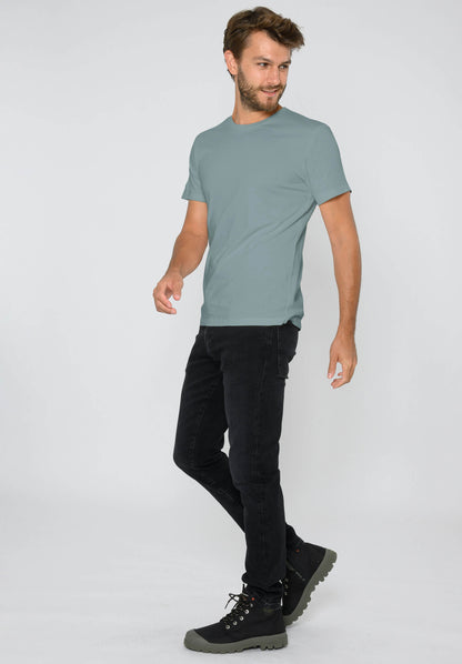 TT02 T-Shirt green blue (GOTS, vegan)
