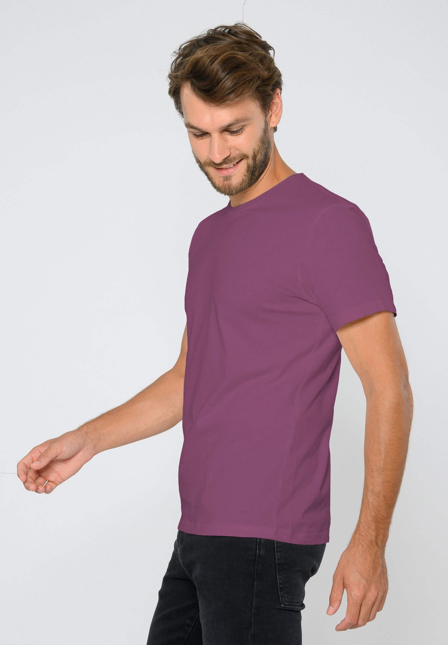 TT02 T-Shirt plum (GOTS, vegan)