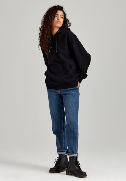 TT1044 Hoodie unisex black (GOTS, vegan)