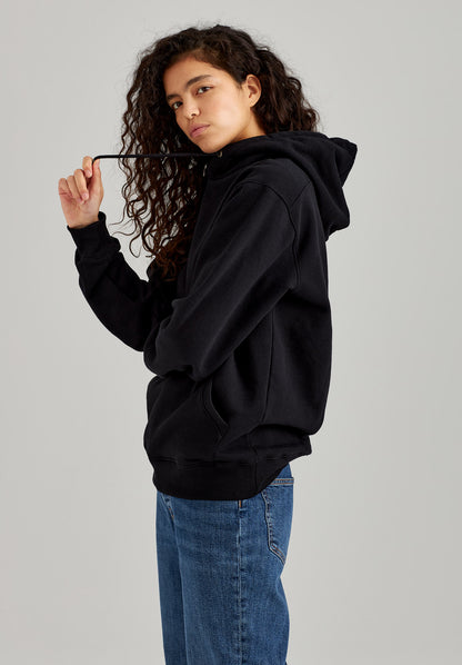 TT1044 Hoodie unisex black (GOTS, vegan)