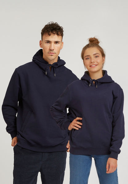 TT1044 Hoodie Five Letters unisex dark navi (GOTS, vegan)