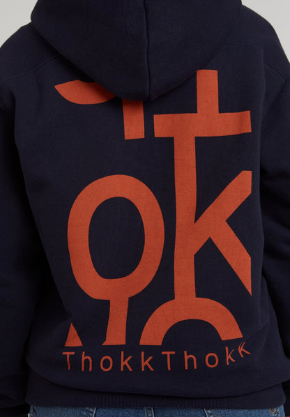 TT1044 Hoodie Five Letters unisex dark navi (GOTS, vegan)