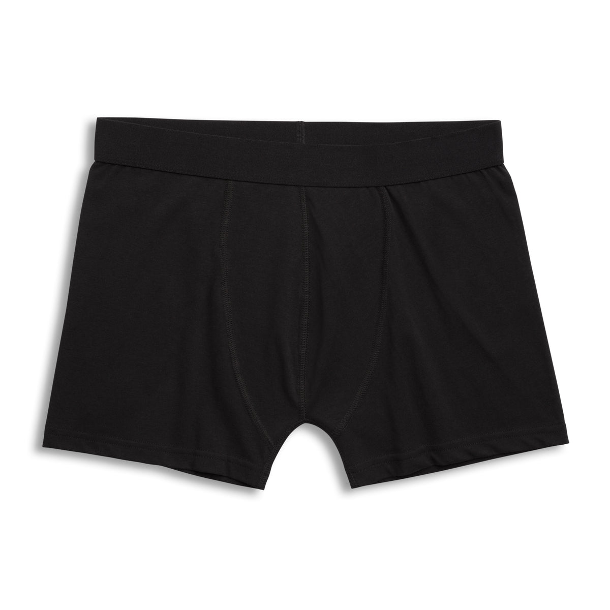 TT15 Trunks in Schwarz, Vorderansicht flach liegend