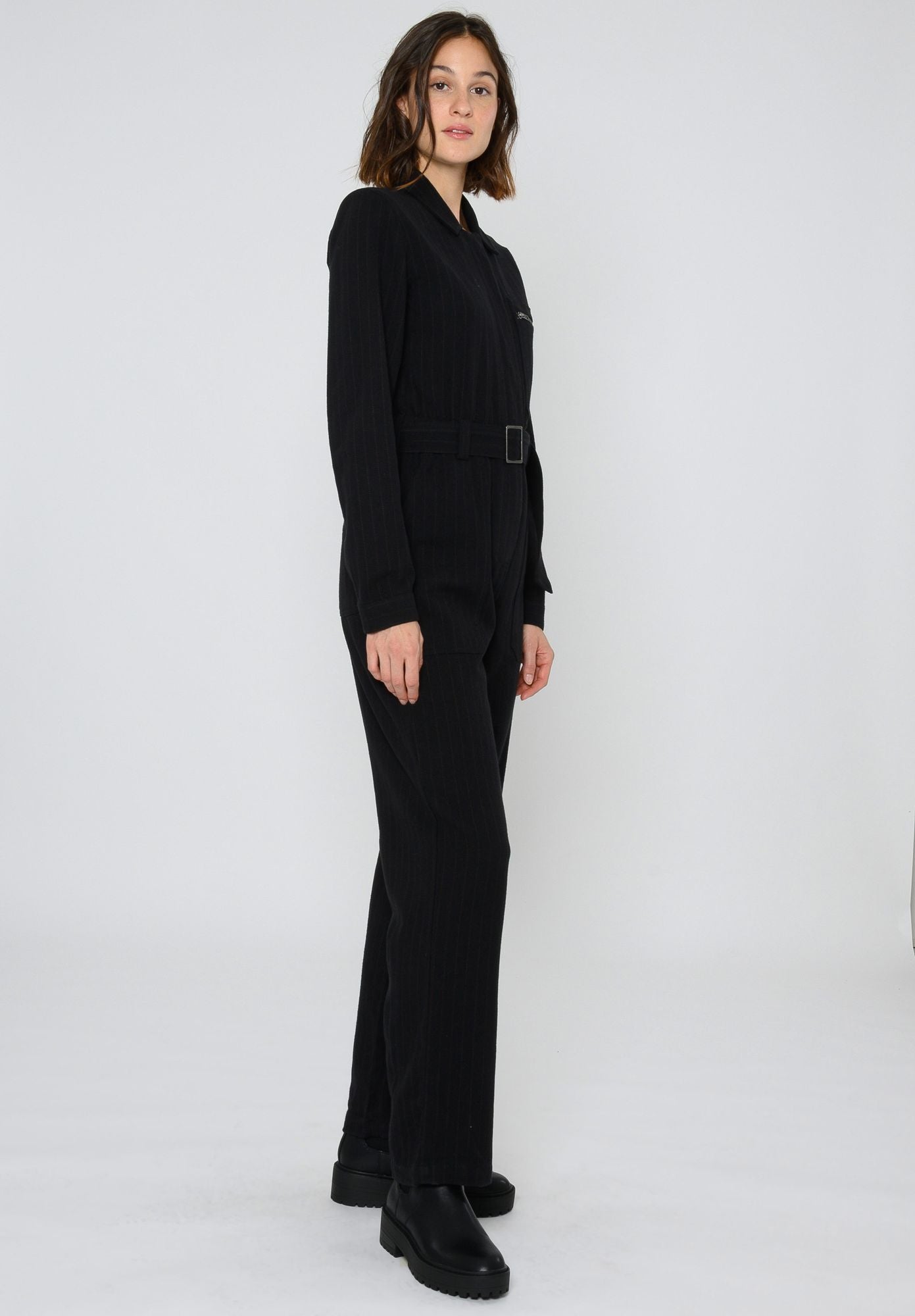 TT56 Jumpsuit PINSTRIPE (GOTS)