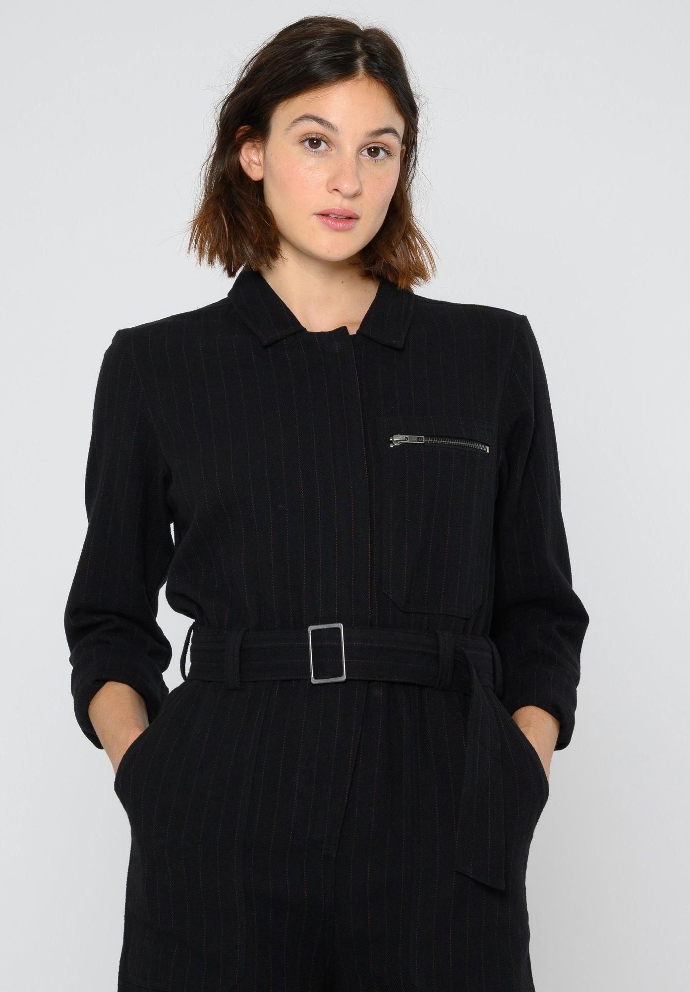 TT56 Jumpsuit PINSTRIPE (GOTS)