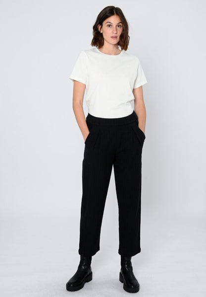 TT66 Pleat Pants PINSTRIPE (GOTS)