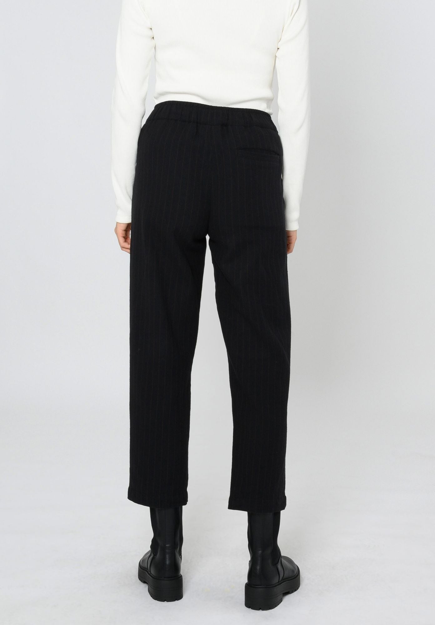 TT66 Pleat Pants PINSTRIPE (GOTS)