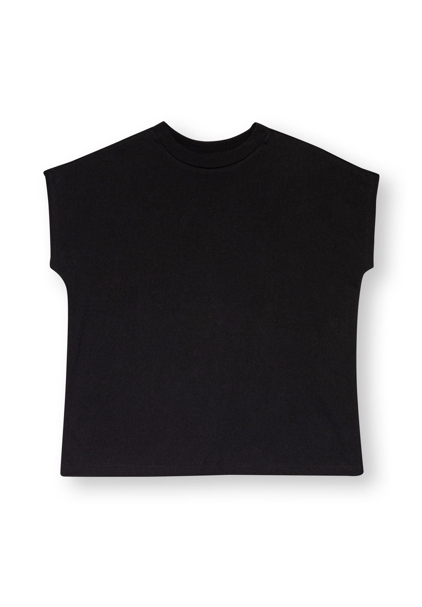 TT75 Boxy T-Shirt black (GOTS, vegan)