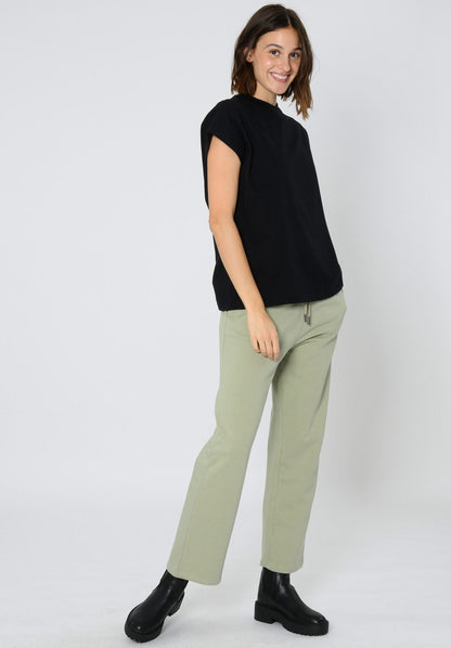 TT75 Boxy T-Shirt black (GOTS, vegan)