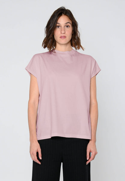 TT75 Boxy T-Shirt Rose (GOTS)