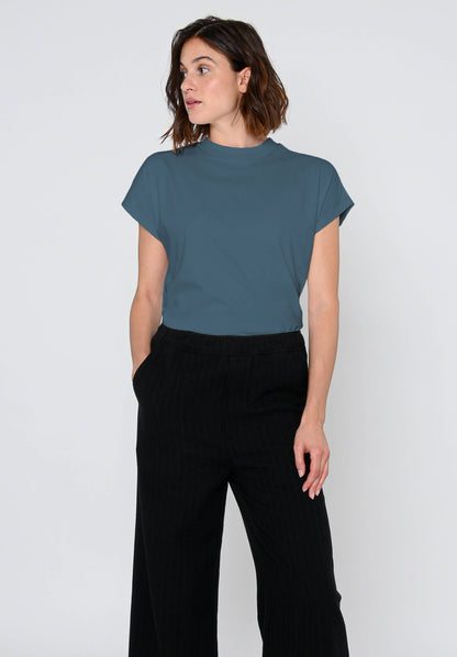 TT75 Boxy T-Shirt Sea Blue (GOTS)