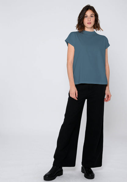 TT75 Boxy T-Shirt Sea Blue (GOTS)