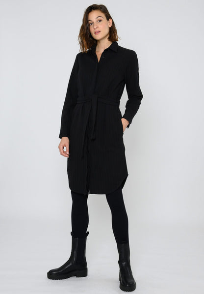 TT83 Shirt Dress PINSTRIPE (GOTS)