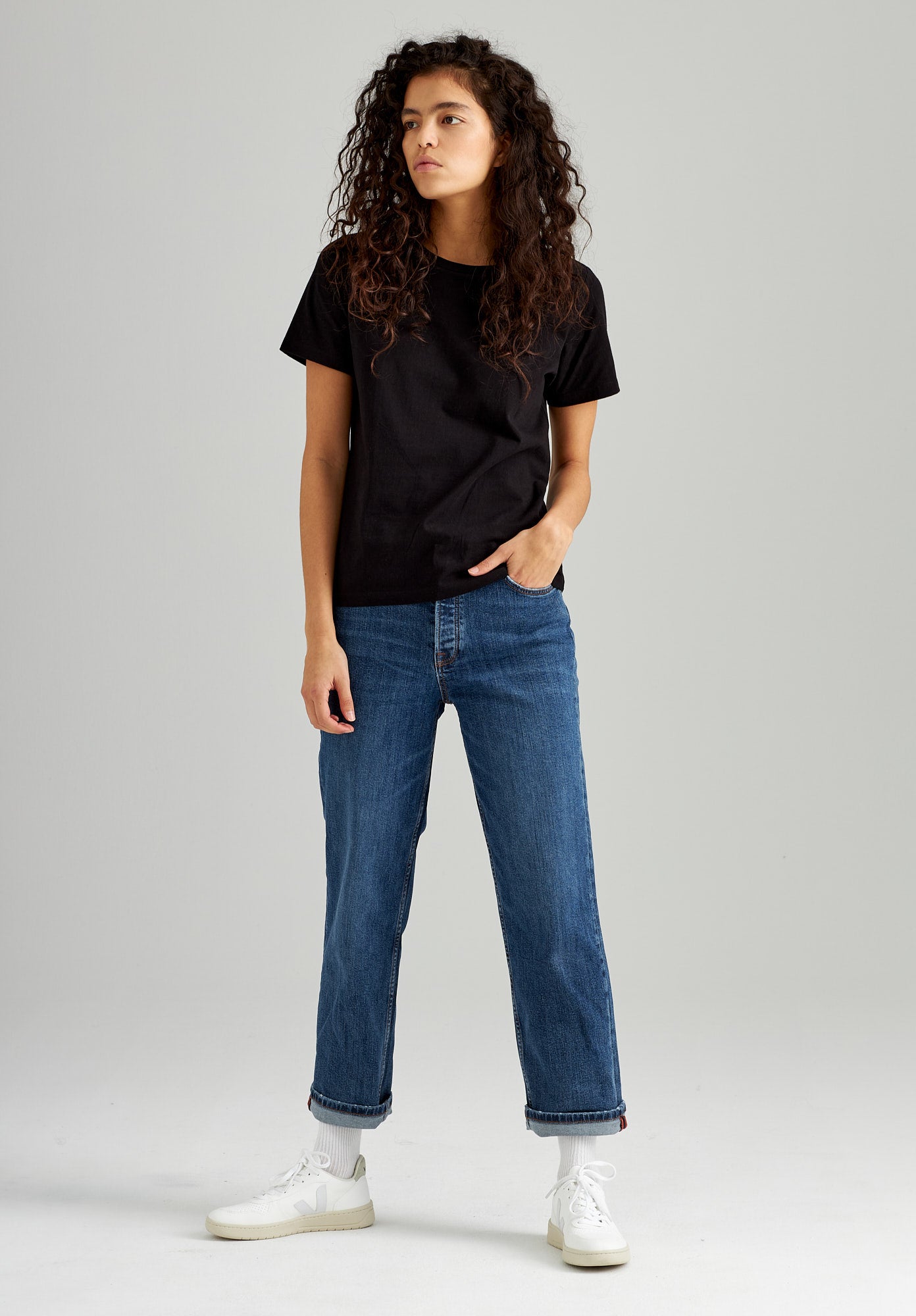 TT85 T-Shirt black (GOTS, vegan)