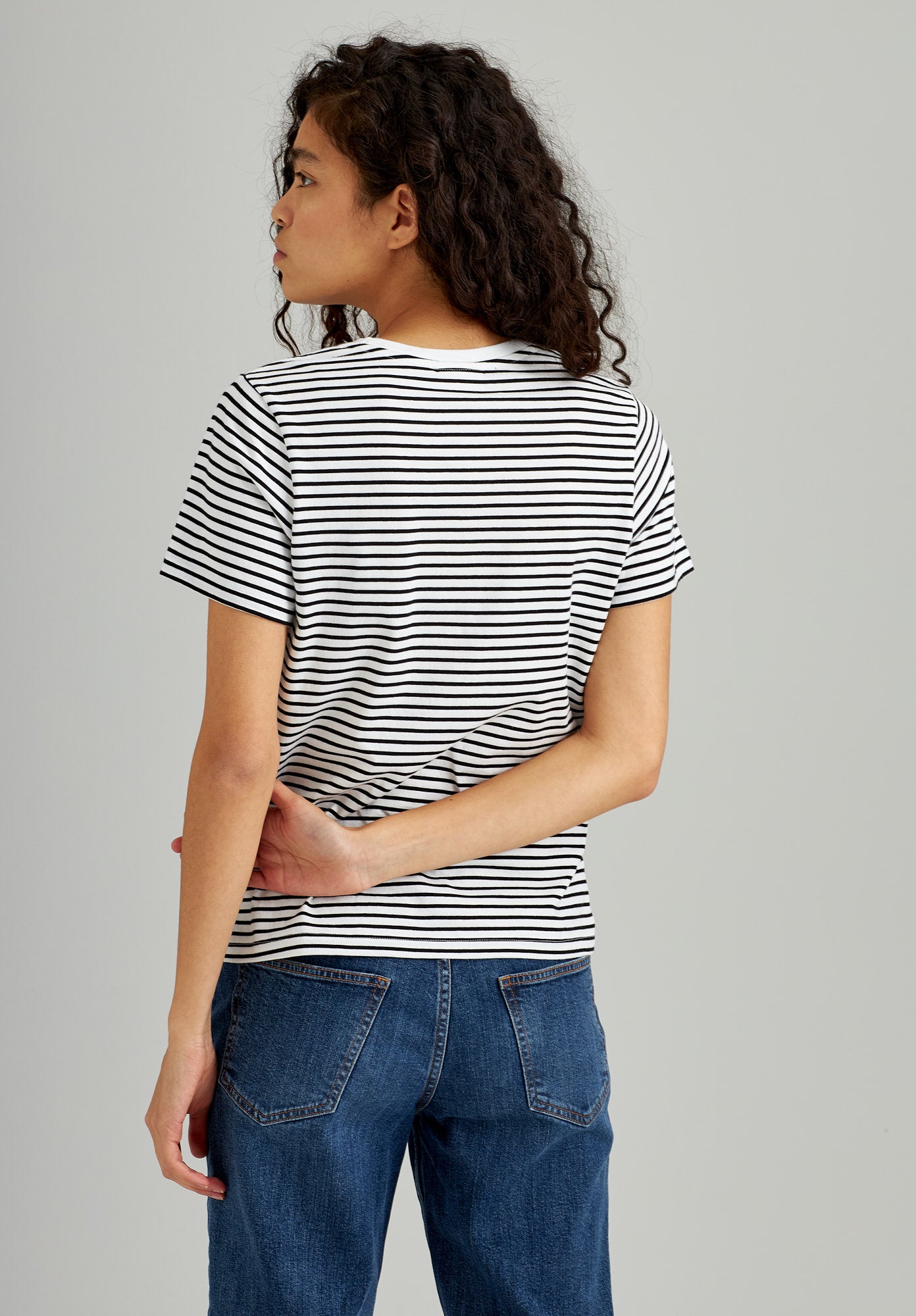 TT85 T-Shirt stripes (GOTS, vegan)